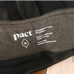 PACT tri colored leggings